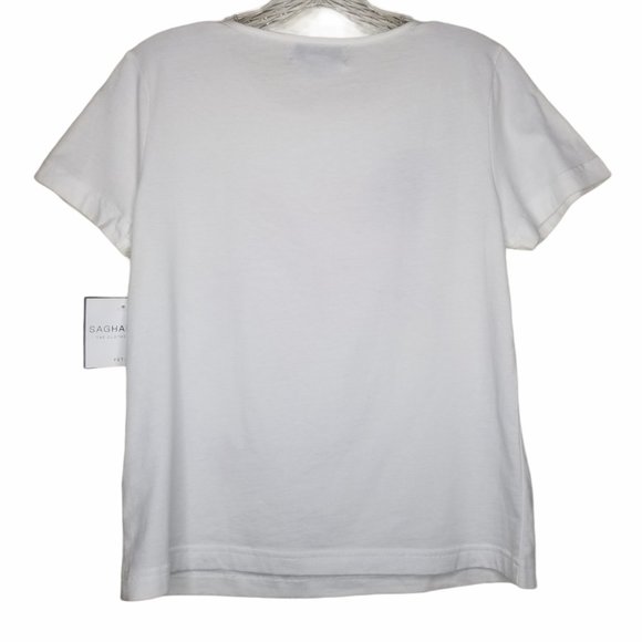 Sag Harbor Petite White Flag Robe Stars New - Picture 4 of 7